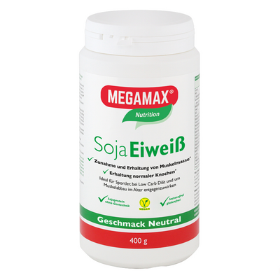 MEGAMAX Soja Eiweiß neutral Pulver