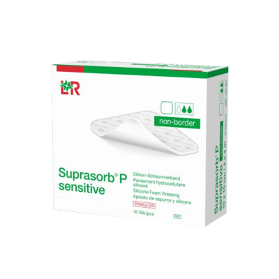 SUPRASORB P sensitive PU-Schaumv.non-bor.15x15cm