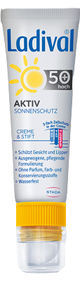 LADIVAL Aktiv Sonnenschutz Gesicht&Lippen LSF 50+