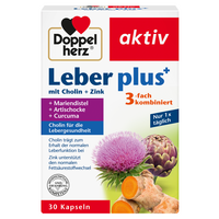 DOPPELHERZ Leber plus Kapseln