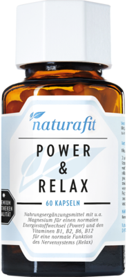 NATURAFIT Power & Relax Aschw.Rhod.OPC Q10 BVit.Mg