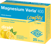 MAGNESIUM VERLA 400 Zitrone Direkt-Granulat