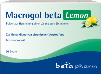 MACROGOL beta Lemon Plv.z.Her.e.Lsg.z.Einnehmen