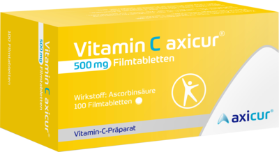 VITAMIN C AXICUR 500 mg Filmtabletten