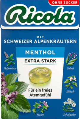 RICOLA o.Z.Box Menthol extra stark Bonbons