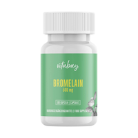 BROMELAIN 500 mg 1200 F.I.P aus Ananas vegan Kaps.