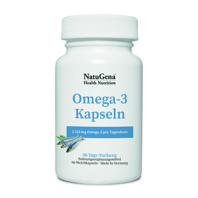 OMEGA-3 KAPSELN Fischöl 705 mg DHA 1390 mg EPA